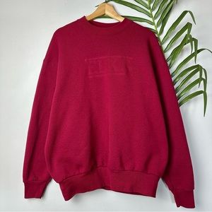 Vintage Maroon Elks Crewneck